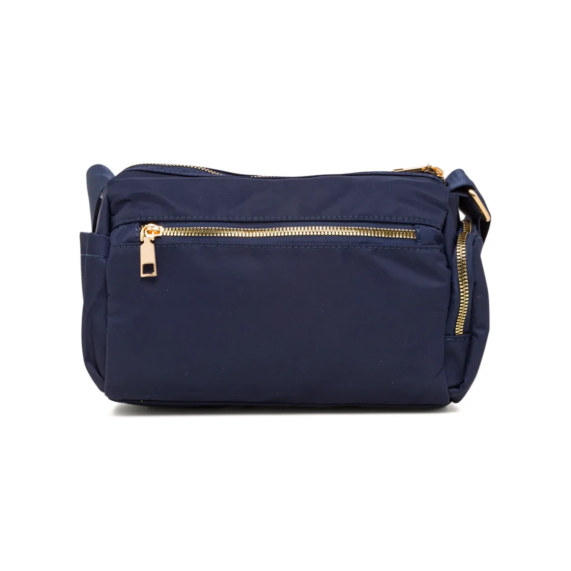 Borsa a tracolla blu da Donna in tessuto lucido con logo Swish Jeans