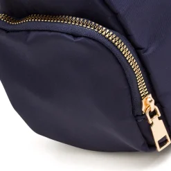 Borsa a tracolla blu da Donna in tessuto lucido con logo Swish Jeans
