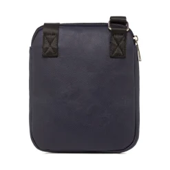 Borsa a tracolla blu da Uomo con logo frontale Carrera