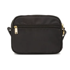 Borsa a Tracolla da Donna Nera con Dettagli Oro Swish Jeans