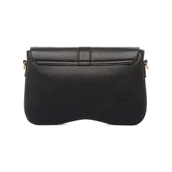 Borsa a tracolla nera da Donna con Patta Lora Ferres