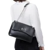 Borsa a tracolla nera da Donna con catena Lora Ferres