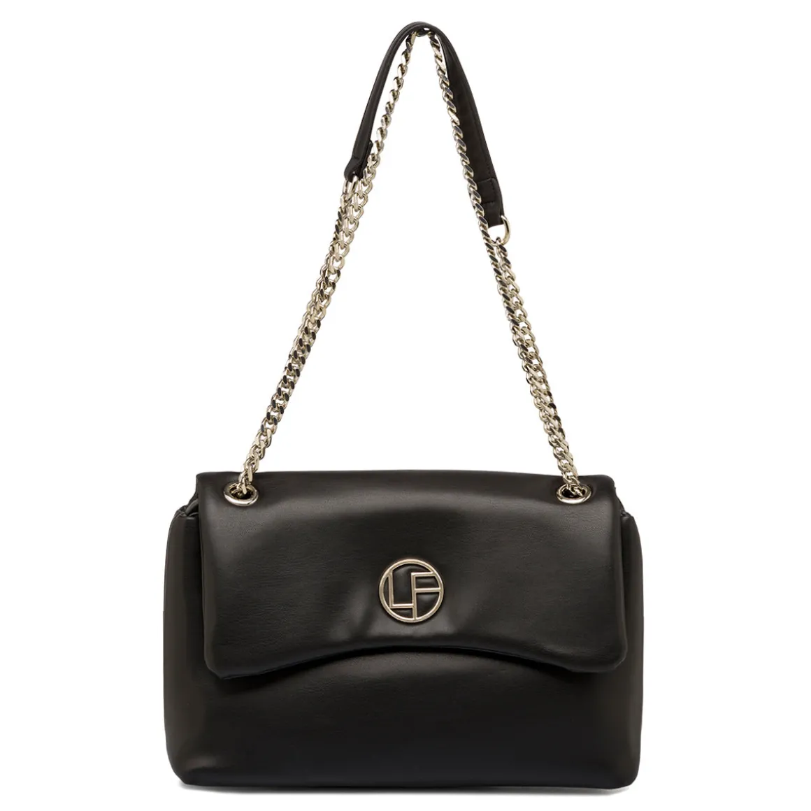 Borsa a tracolla nera da Donna con catena Lora Ferres