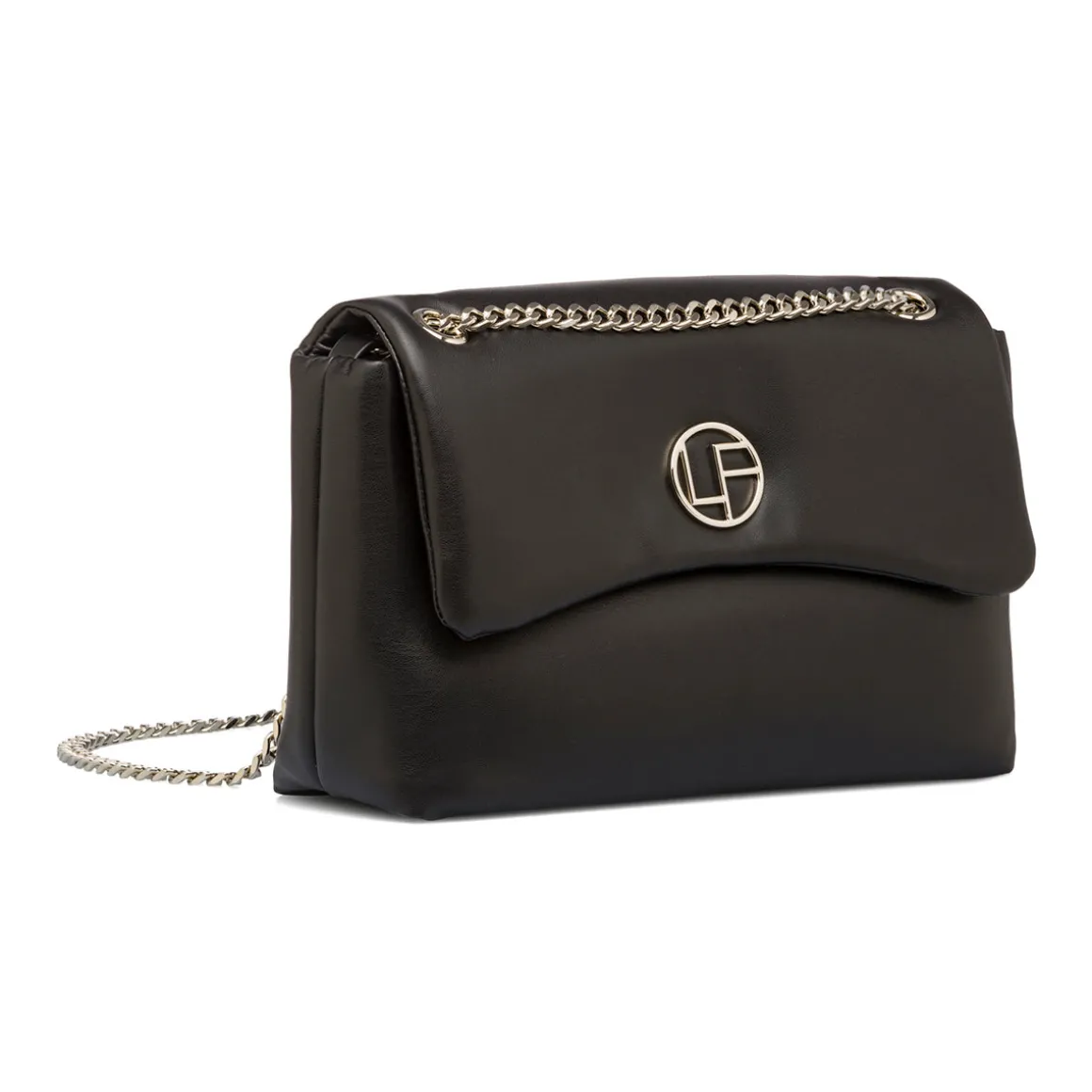Borsa a tracolla nera da Donna con catena Lora Ferres
