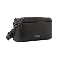 Borsa a tracolla nera da Donna con chiusura con zip Lora Ferres