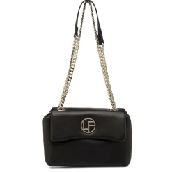Borsa a tracolla nera da Donna con catena Lora Ferres