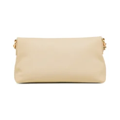 Borsa a Tracolla Nude da Donna con catena e logo Swish Jeans