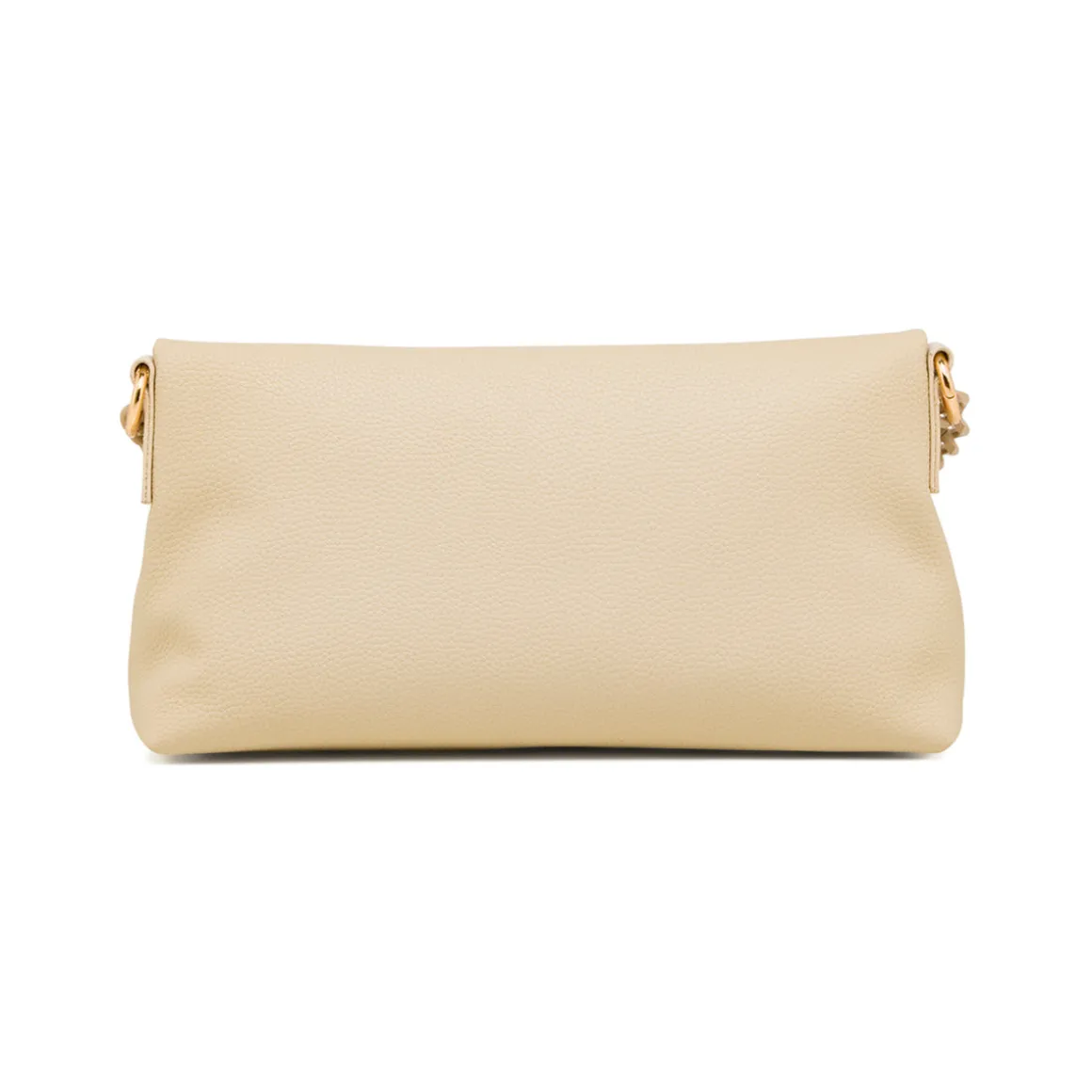 Borsa a Tracolla Nude da Donna con catena e logo Swish Jeans