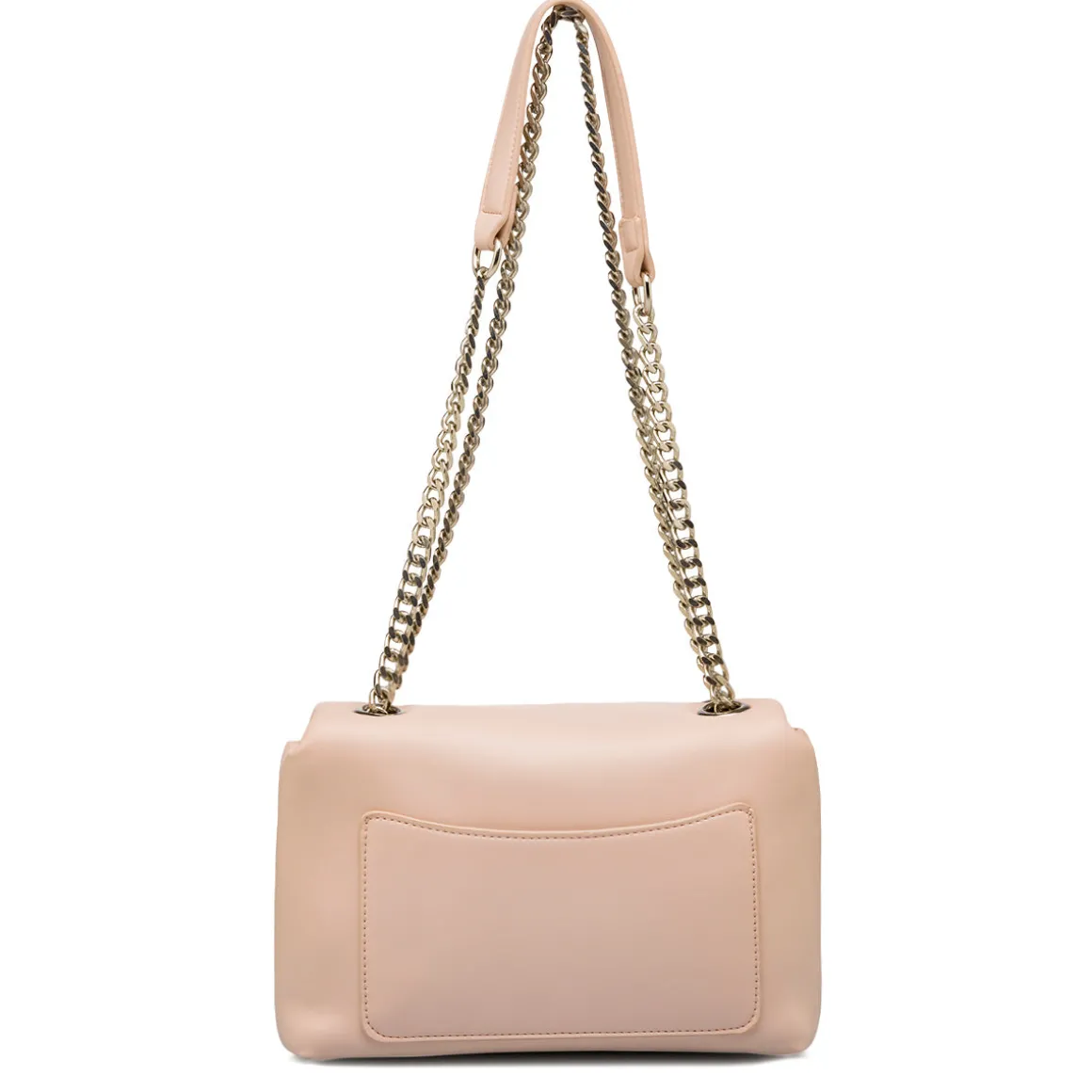 Borsa a tracolla rosa da Donna con catena dorata Lora Ferres