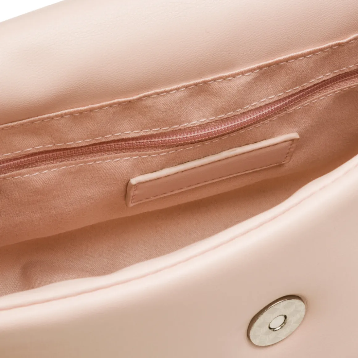 Borsa a tracolla rosa da Donna con catena dorata Lora Ferres