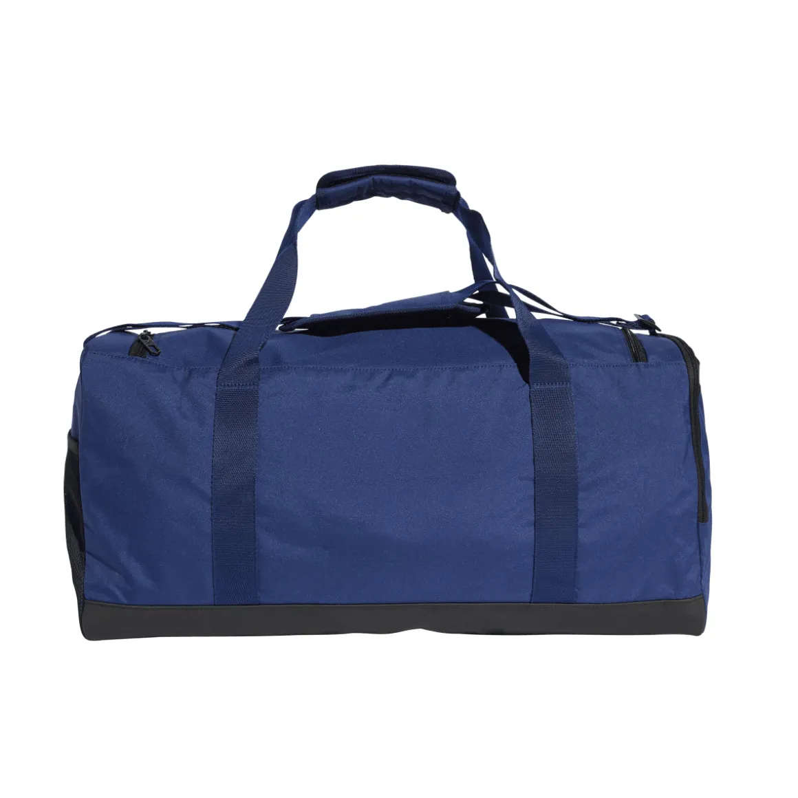 Borsa sportiva blu con logo frontale adidas