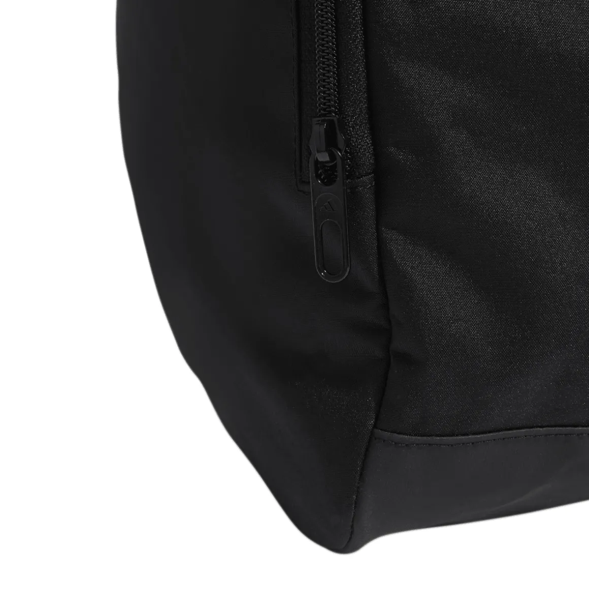 Borsa sportiva nera con logo frontale adidas