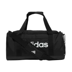 Borsa sportiva nera con manico e tracolla adidas