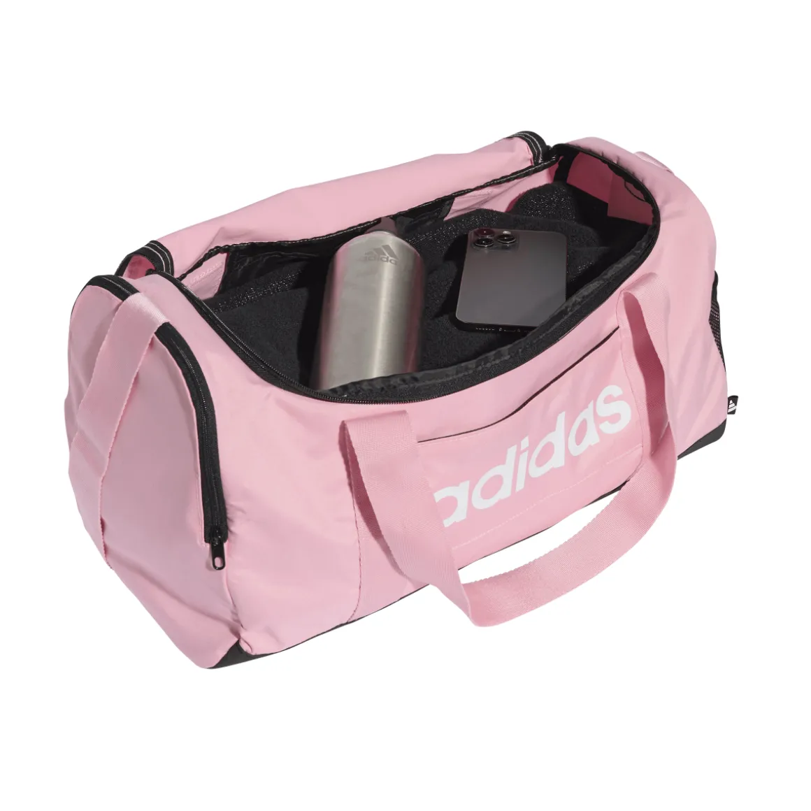 Borsa sportiva rosa da Donna con logo adidas