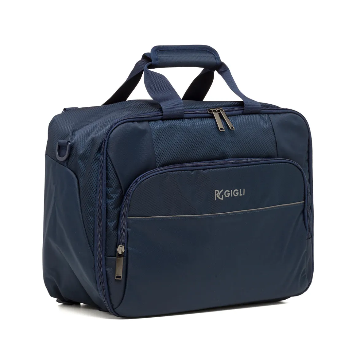 Borsa Zaino da Viaggio con zip Blu Romeo Gigli