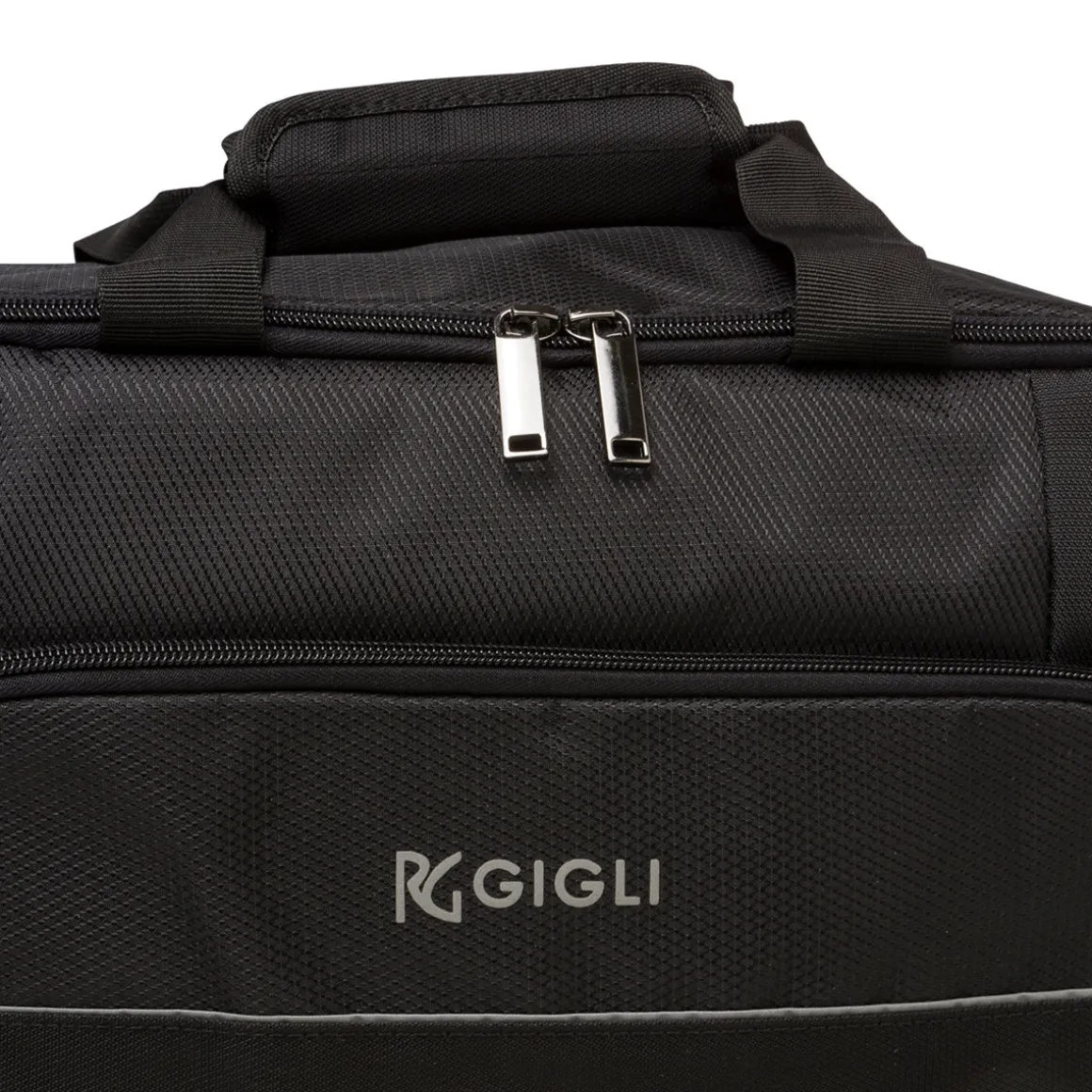 Borsa Zaino da Viaggio con zip Nera Romeo Gigli