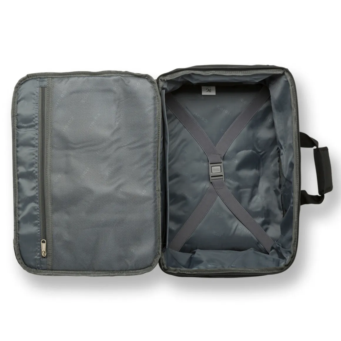 Borsa Zaino da Viaggio con zip Nera Romeo Gigli