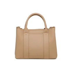 Borse a mano beige da Donna con logo in metallo Lora Ferres