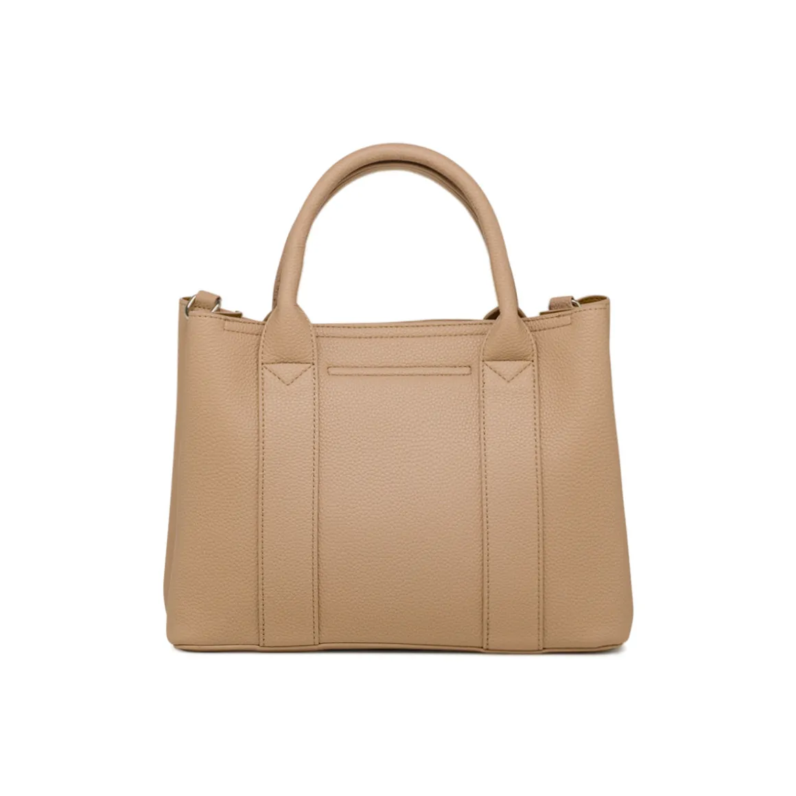 Borse a mano beige da Donna con logo in metallo Lora Ferres