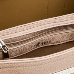 Borse a mano beige da Donna con logo in metallo Lora Ferres