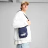 Borsello a tracolla blu da Uomo con logo e tasche Puma