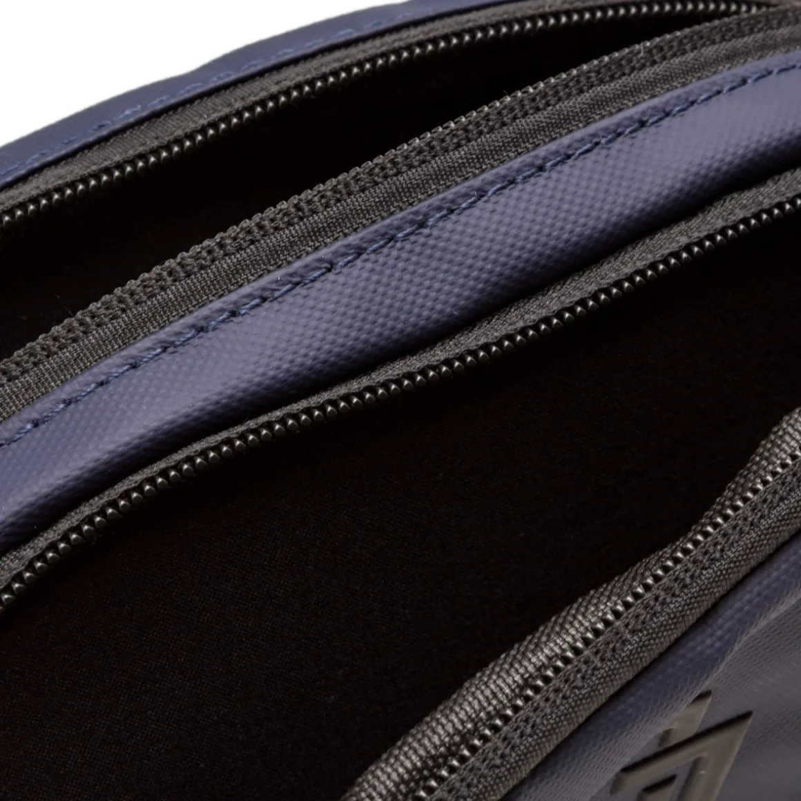 Borsello blu da Uomo con dettagli neri e tasche Carrera Jeans