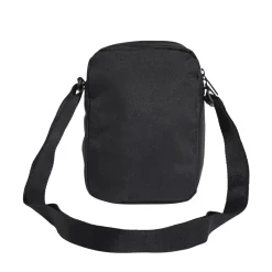 Borsello nero con tasca e logo frontale adidas