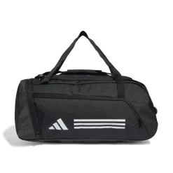 Borsone sportivo nero da palestra adidas TR Duffle S 3-Stripes