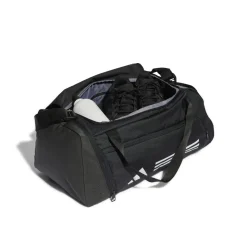 Borsone sportivo nero da palestra adidas TR Duffle S 3-Stripes