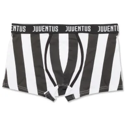 Boxer bianconeri da uomo con logo Juventus