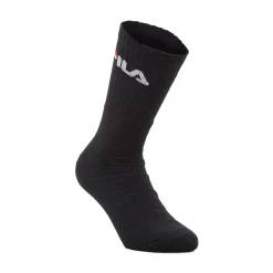Calzini alti in Cotone neri 3 paia con logo Fila