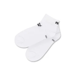 Calzini corti bianchi in cotone Unisex Puma
