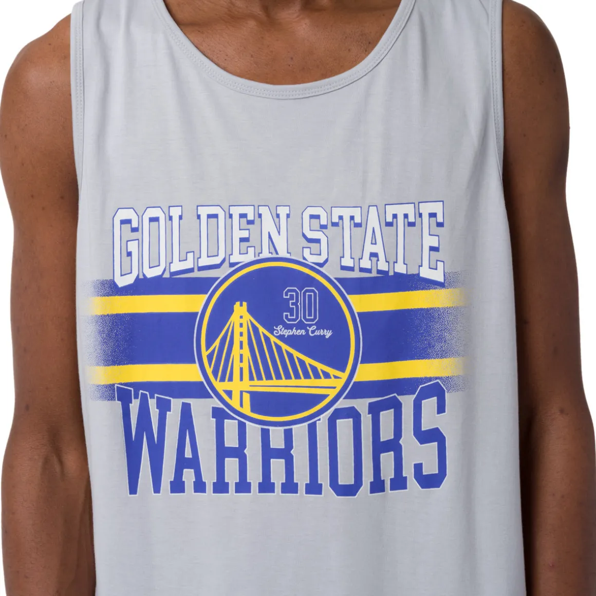 Canotta sportiva grigia da Uomo della squadra Golden State Warrior NBA