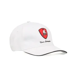 Cappellino bianco da uomo con logo Tonino Lamborghini
