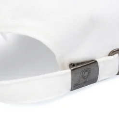 Cappellino bianco da uomo con logo Tonino Lamborghini