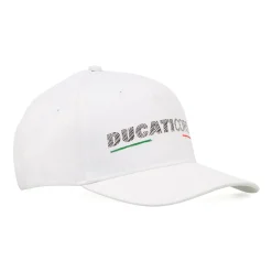 Cappellino bianco regolabile da Uomo Ducati Corse