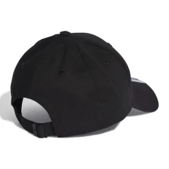 Cappellino da baseball nero adidas 3-stripes Cotton Twill