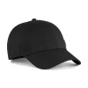 Cappellino nero con logo e chiusura con strappo Puma Ess Metal