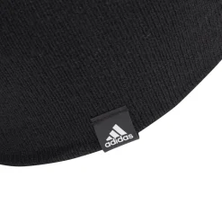 Cappellino nero unisex con logo adidas DAILY BEANIE