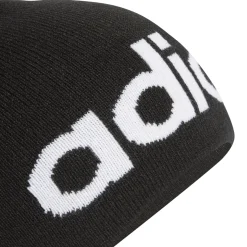 Cappellino nero unisex con logo adidas DAILY BEANIE