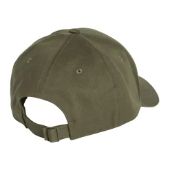 Cappellino verde militare regolabile e con logo adidas