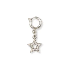 Charm Stella strass argento decorazione per scarpe Lora Ferres
