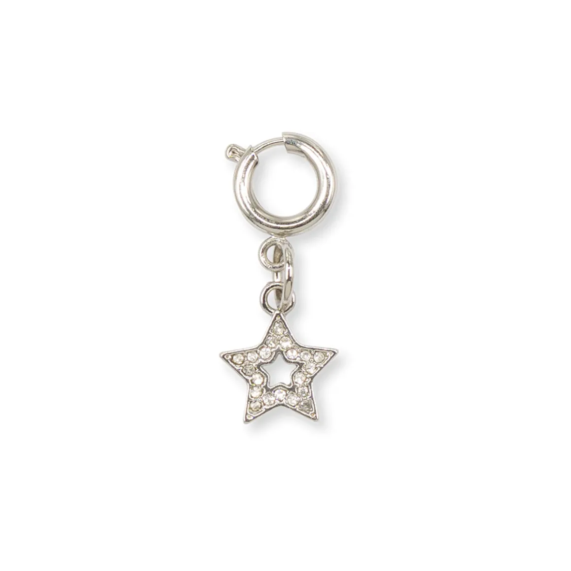 Charm Stella strass argento decorazione per scarpe Lora Ferres