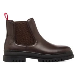 Chelsea Boot da uomo marroni con suola carrarmato Ducati