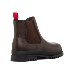 Chelsea Boot da uomo marroni con suola carrarmato Ducati