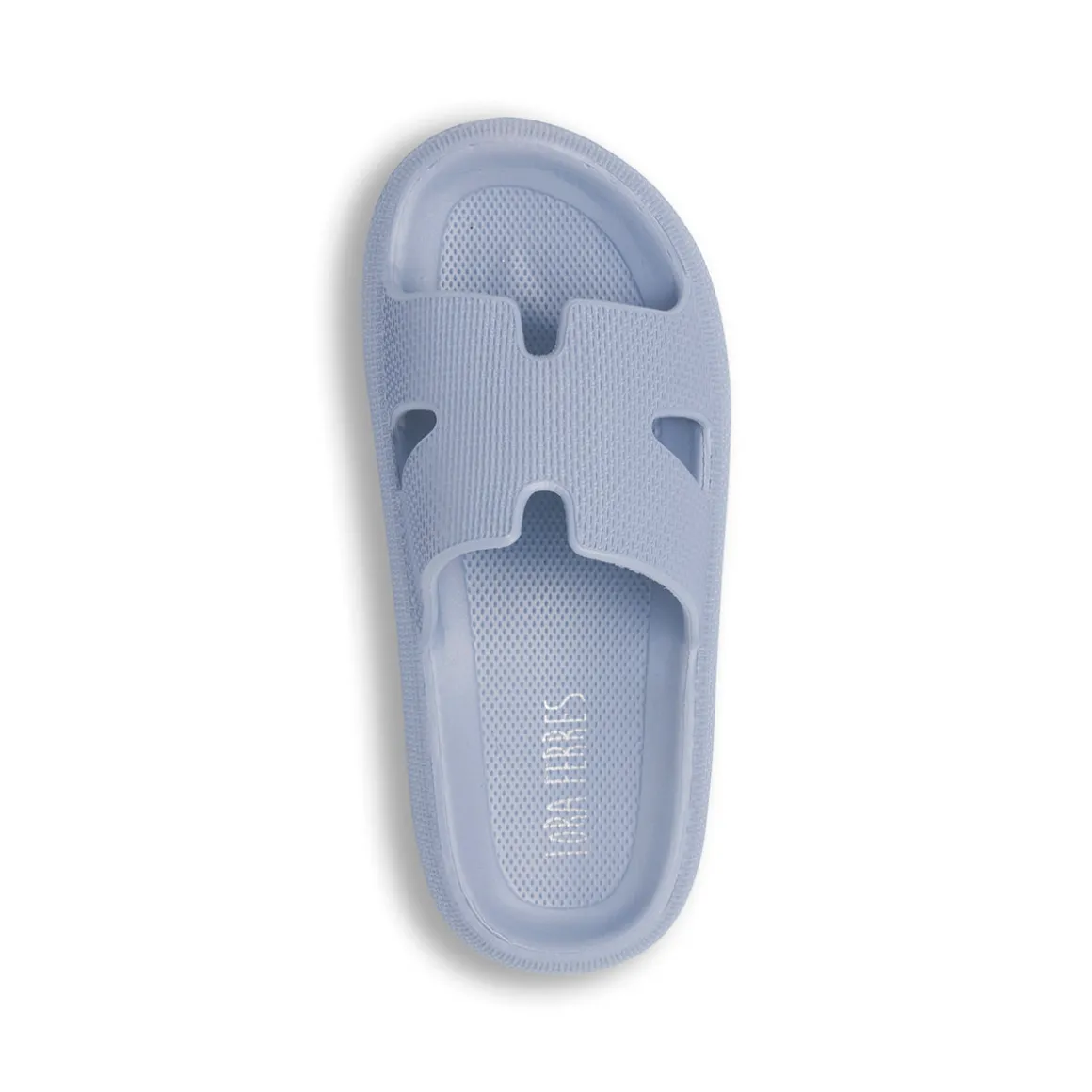 Ciabatte azzurre da Donna con suola platform Lora Ferres On The Beach