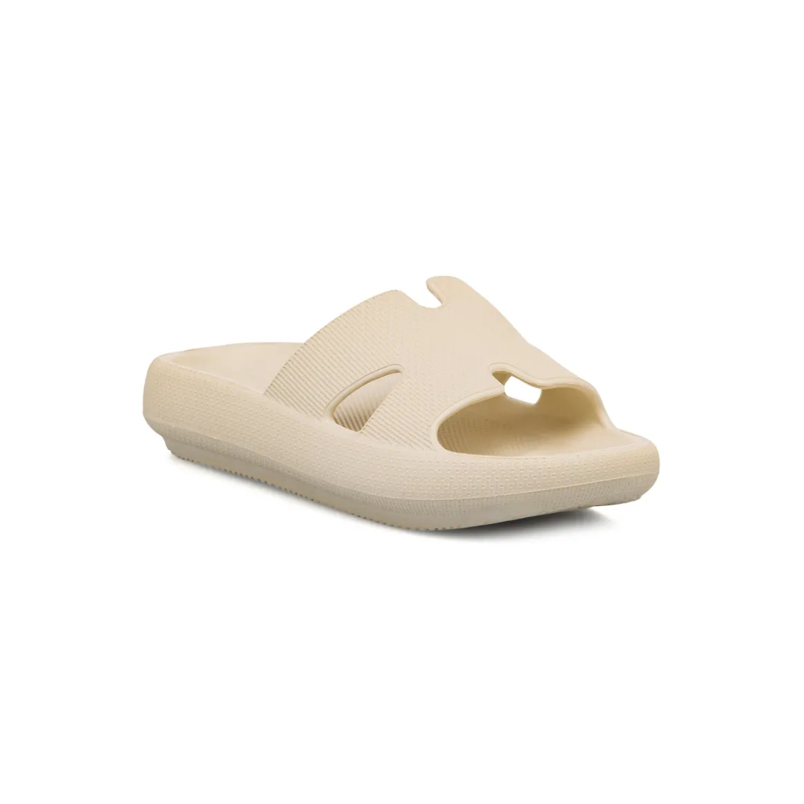 Ciabatte beige da Donna con suola platform Lora Ferres On The Beach