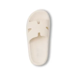Ciabatte beige da Donna con suola platform Lora Ferres On The Beach