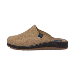 Ciabatte da Uomo in feltro marrone chiaro Fly Flot