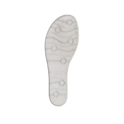 Ciabatte doppia fascia nere da donna con velcro e strass Inblu